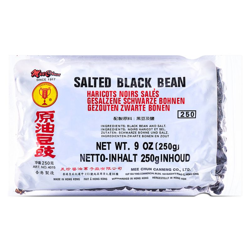 Click Here To Enlarge This Photo Of Mee Chun Salted Black Beans 美珍 原油豆豉