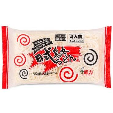 Chewy Instant Japanese Style Noodles &lpar;Udon&rpar; 超力 日式烏冬