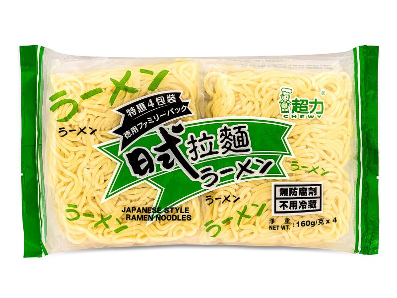 Click Here To Enlarge This Photo Of Chewy Japanese Style Ramen Noodles 超力 日式拉麵