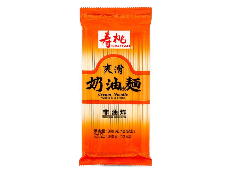 Click Here To Enlarge This Photo Of Sau Tao Cream Noodle 壽桃牌 爽滑奶油味麵