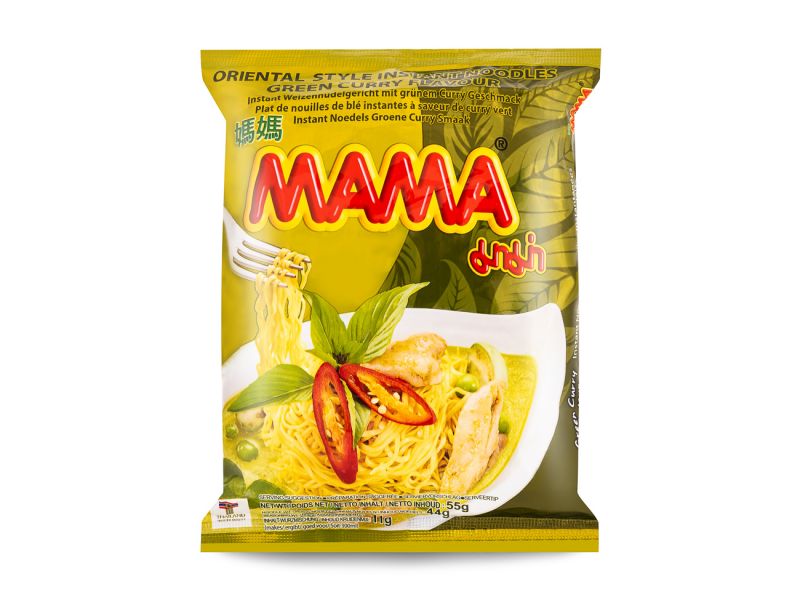 Click Here To Enlarge This Photo Of Mama Green Curry Flavour Noodles