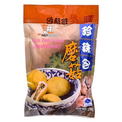 First Choice Fish Tofu Bun &lpar;Mushroom&rpar; 泰一 珍珠包蘑菇