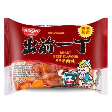 Nissin Roast Beef Flavour Noodles 出前一丁 紅燒牛肉味湯麵