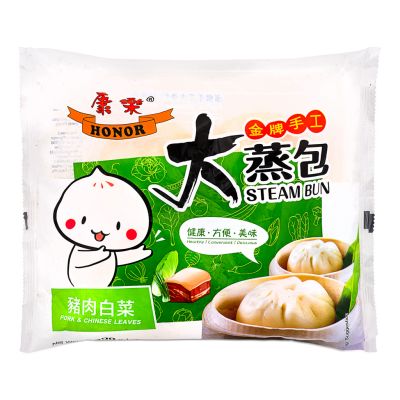Honor Steam Bun &lpar;Pork & Chinese Leaves&rpar; 康樂 金牌手工大蒸包 &lpar;豬肉白菜&rpar;