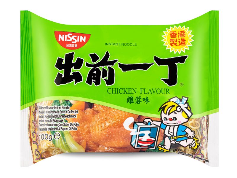 Click Here To Enlarge This Photo Of Nissin Chicken Flavour Noodles 出前一丁 雞蓉味湯麵