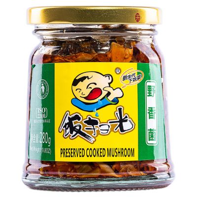 FSG Preserved Cooked Mushroom 飯掃光 野香菌