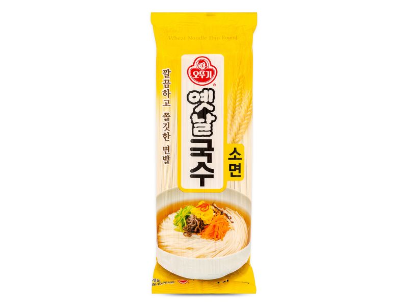 Click Here To Enlarge This Photo Of Ottogi So Myun &lpar;Thin Noodle&rpar; 오뚜기 옛날국수 소면