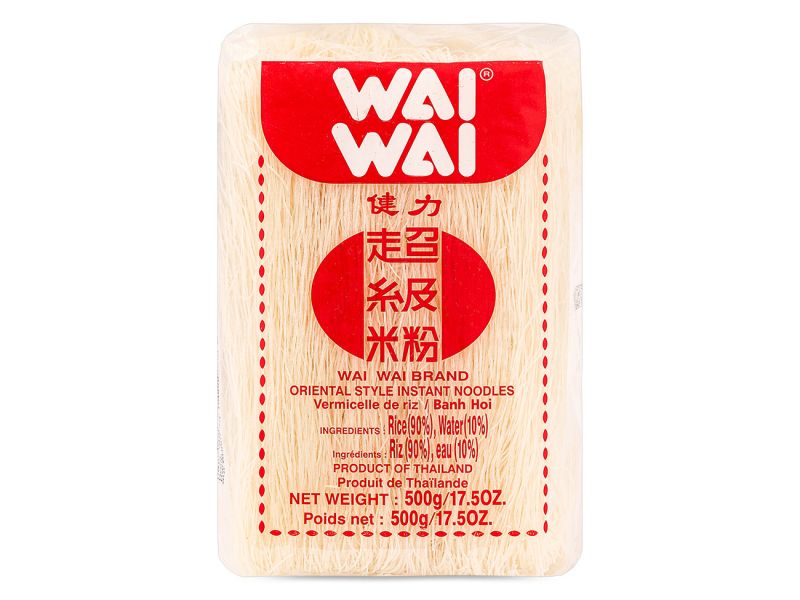Click Here To Enlarge This Photo Of Wai Wai Oriental Style Instant Noodles 健力 超級米粉