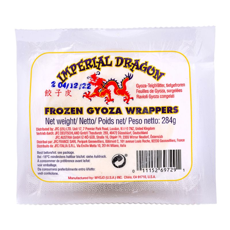 Click Here To Enlarge This Photo Of Imperial Dragon Frozen Gyoza Wrappers 餃子皮