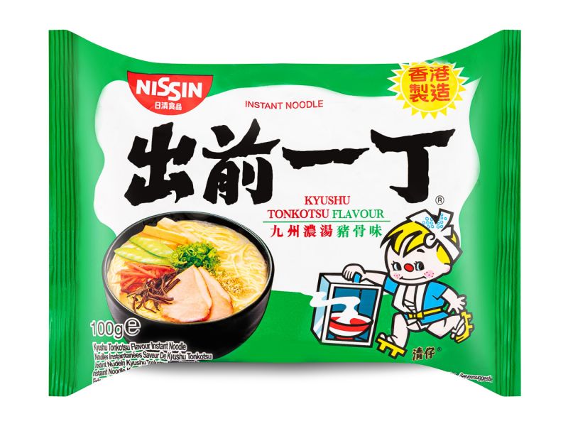 Click Here To Enlarge This Photo Of Nissin Tonkotsu Flavour Noodles 出前一丁 九州濃湯豬骨味湯麵