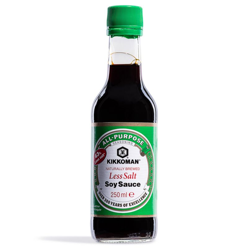 Click Here To Enlarge This Photo Of Kikkoman Naturally Brewed Less Salt Soy Sauce
