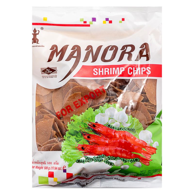 Click Here To Enlarge This Photo Of Manora Uncooked Shrimp Chips