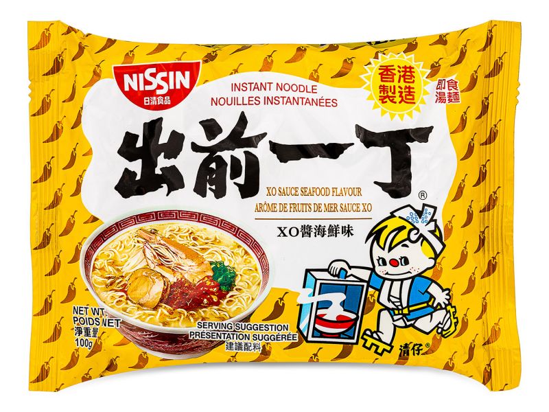 Click Here To Enlarge This Photo Of Nissin XO Seafood Flavour Noodles 出前一丁 XO醬海鮮味湯麵