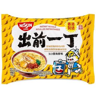 Nissin XO Seafood Flavour Noodles 出前一丁 XO醬海鮮味湯麵