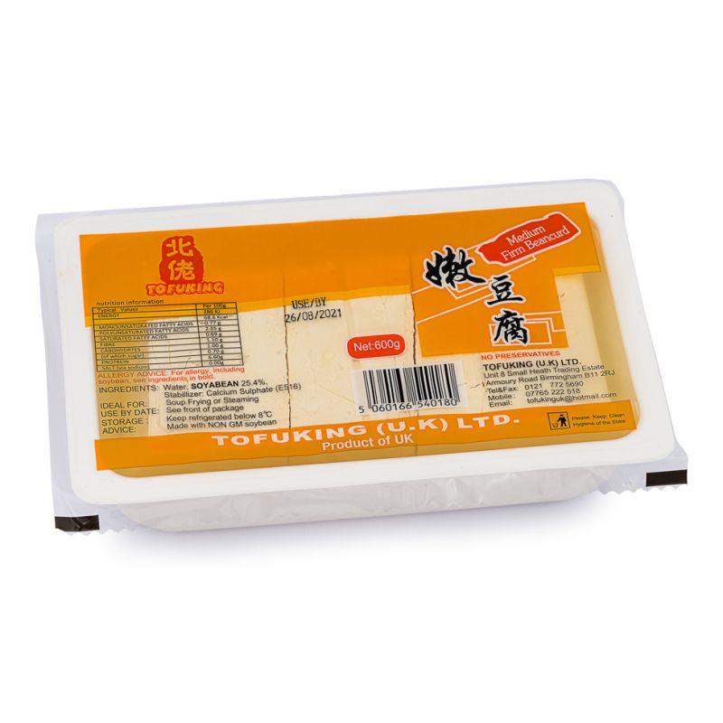 Click Here To Enlarge This Photo Of Tofu King Fresh Tofu &lpar;Medium Firm&rpar; 北佬 嫩豆腐