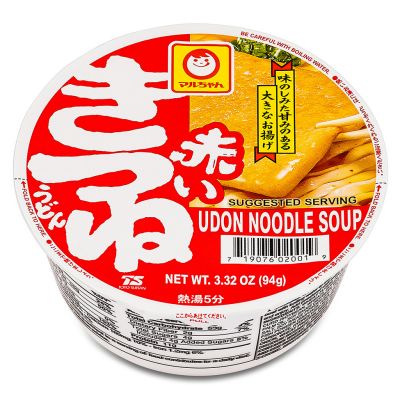 Maruchan Akai Kitsune Udon Noodles & Fried Tofu &lpar;Akai Kitsune Udon Abura Age&rpar; 赤いきつね うどん