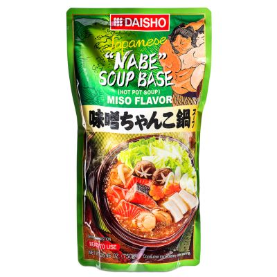 Daisho Japanese Nabe Hot Pot Soup Base &lpar;Miso Flavoured&rpar; 味噌ちゃんこ鍋
