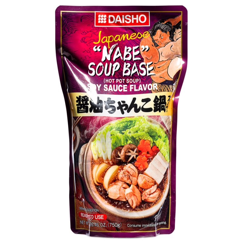 Click Here To Enlarge This Photo Of Daisho Japanese Nabe Hot Pot Soup Base &lpar;Shoyu Flavoured&rpar; 醤油ちゃんこ鍋