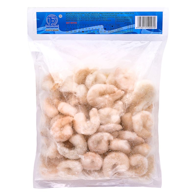 Click Here To Enlarge This Photo Of Raw Peeled & Deveined Prawns 26&sol;30