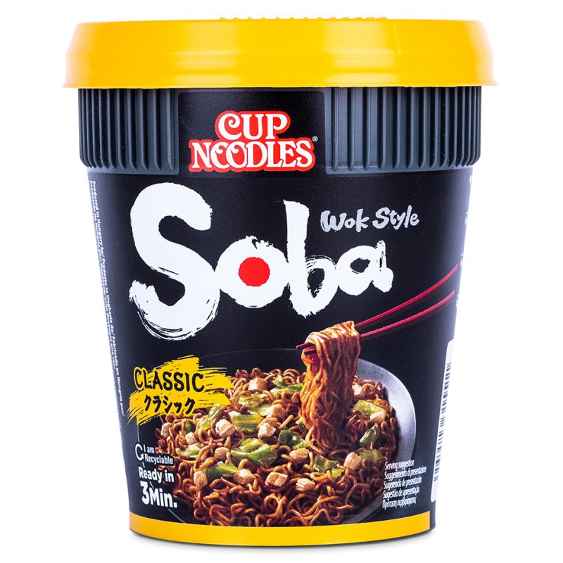 Click Here To Enlarge This Photo Of Nissin Soba Cup Noodles &lpar;Classic&rpar;