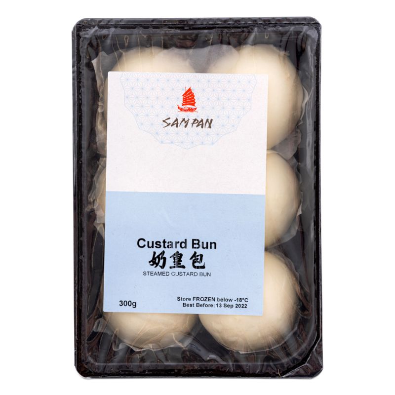 Click Here To Enlarge This Photo Of Sam Pan Custard Buns 舢舨 奶皇包