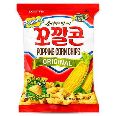 Lotte Kok Kal Cone Popping Corn Chip &lpar;Original&rpar; 롯데 꼬깔콘