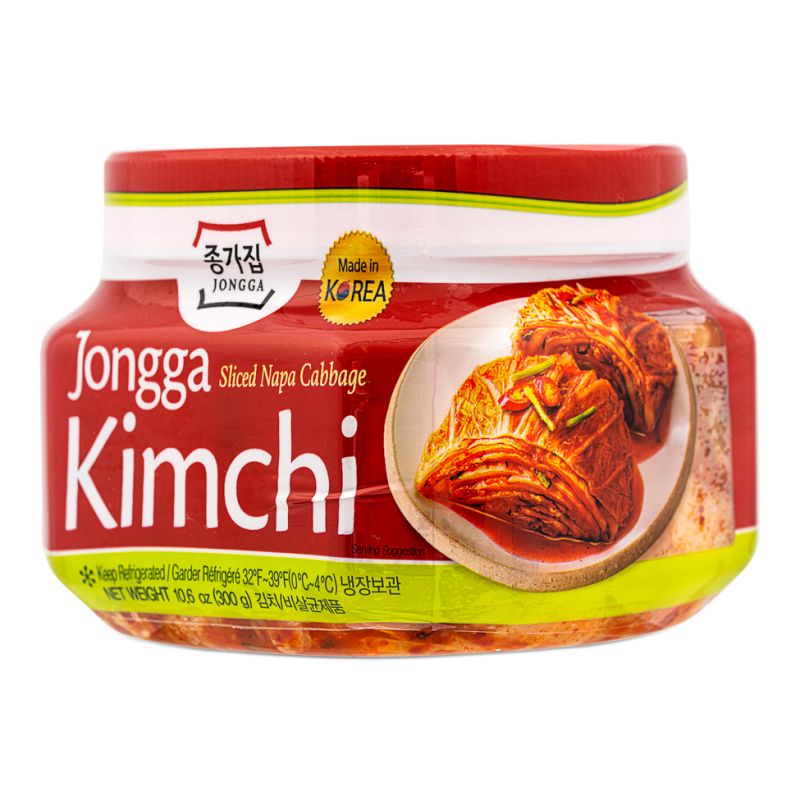 Click Here To Enlarge This Photo Of Jongga Sliced Napa Cabbage Kimchi &lpar;300g Tub&rpar;