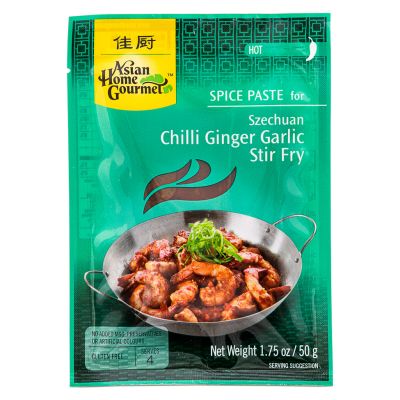 Asian Home Gourmet For Szechuan Chilli Ginger Garlic Stir Fry &lpar;Hot&rpar;