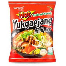 Samyang Hot Yukgaejang Mushroom Flavour Ramyun 육개장