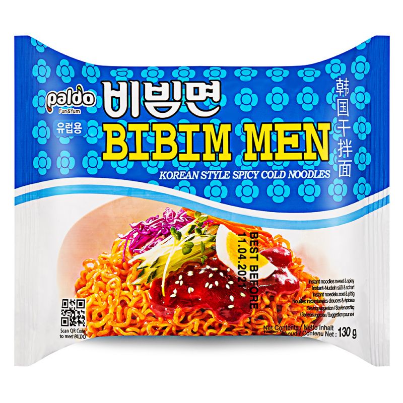 Click Here To Enlarge This Photo Of Paldo Bibim Men Korean Style Spicy Cold Noodle 韓國乾拌麵