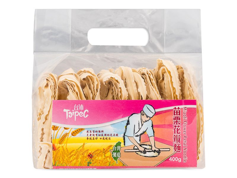 Click Here To Enlarge This Photo Of Taipec Miaoli Flower Petal Noodle 台沛 苗粟花瓣麵