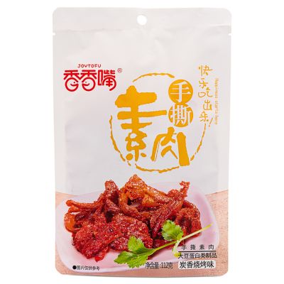 Joytofu Vegetarian Dried Tofu &lpar;BBQ Flavour&rpar; 香香嘴 手撕素肉 &lpar;碳香燒烤味&rpar;