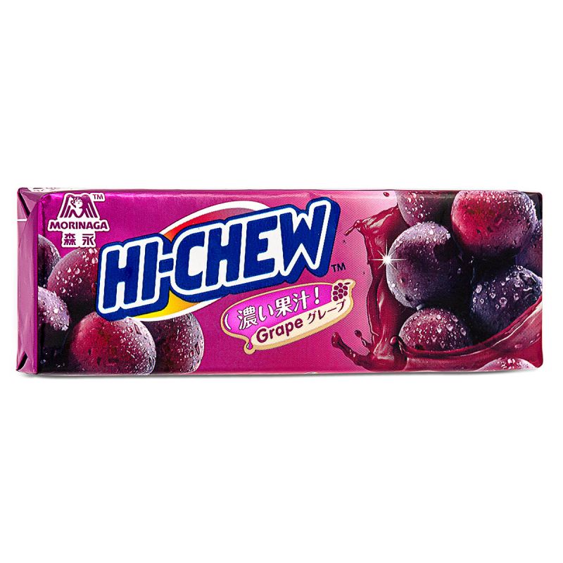 Click Here To Enlarge This Photo Of Morinaga Hi-Chew Candy &lpar;Grape Flavour&rpar; 森永 嗨啾果汁糖 &lpar;葡萄味&rpar;