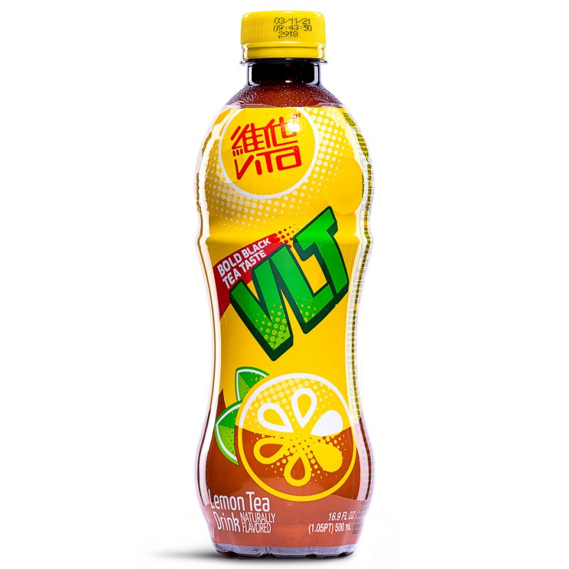 Click Here To Enlarge This Photo Of Vita VLT Lemon Tea Drink &lpar;Bottle&rpar; 維他 檸檬茶 &lpar;樽裝&rpar;