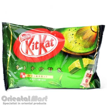 Click Here To Enlarge This Photo Of Nestle Matcha Green Tea Kit Kat &lpar;Otona no Amasa Uji Maccha&rpar;