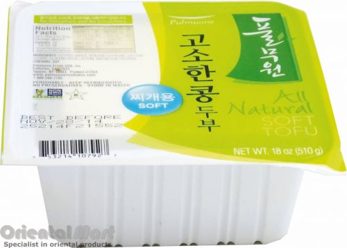 Click Here To Enlarge This Photo Of Pulmuone Soft Tofu 풀무원 두부&lpar;찌게용&rpar;