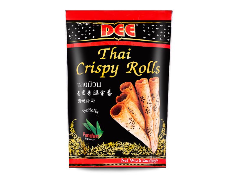 Click Here To Enlarge This Photo Of Dee Thai Crispy Rolls &lpar;Pandan Flavour&rpar; 泰國香脆金卷 &lpar;班蘭味&rpar;