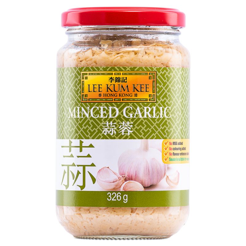 Click Here To Enlarge This Photo Of Lee Kum Kee Minced Garlic 李錦記 蒜蓉
