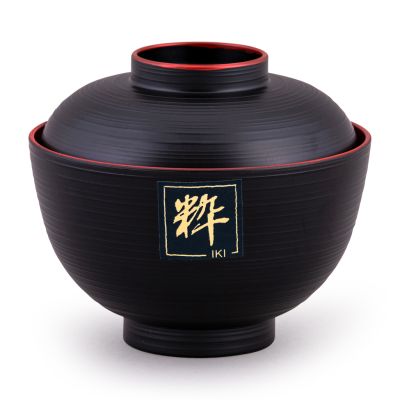 Authentic Japanese Miso Soup Bowl with Lid &lpar;J1&rpar;
