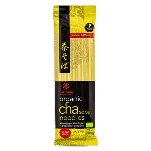Hakubaku Organic Cha &lpar;Green Tea&rpar; Soba Noodle 茶そば