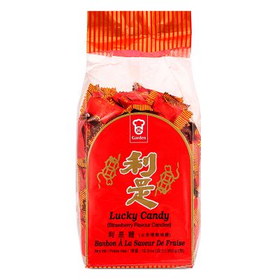 GARDEN Lucky Strawberry Flavour Candies 嘉頓 利是糖