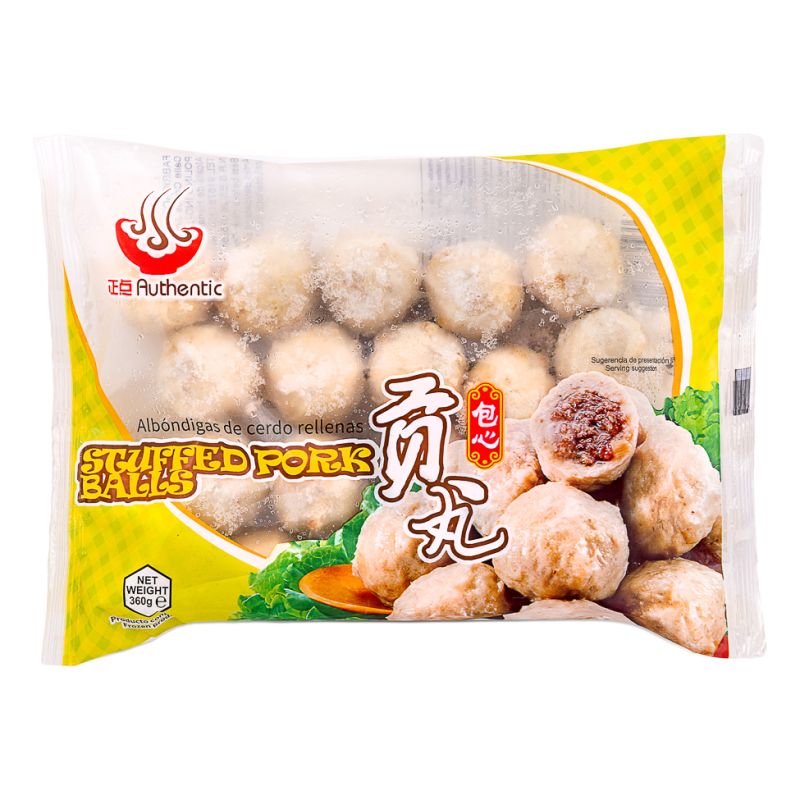 Click Here To Enlarge This Photo Of Authentic Stuffed Pork Balls 正點 包心貢丸