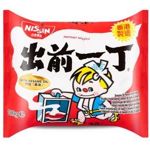 Nissin Sesame Oil Flavour Noodles 出前一丁 麻油味湯麵