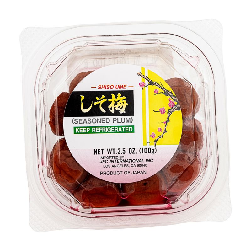 Click Here To Enlarge This Photo Of Hime Seasoned Plum with Sweetener &lpar;Shiso Ume&rpar; しそ梅
