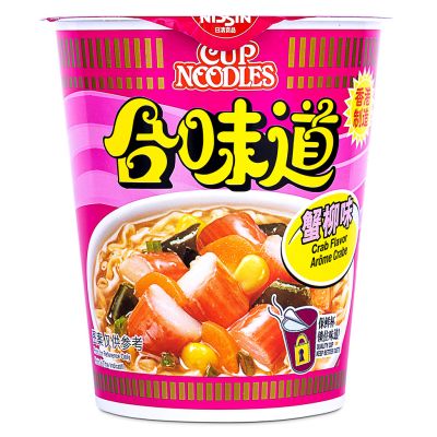 Nissin Crab Flavour Cup Noodle 合味道 蟹柳味杯面