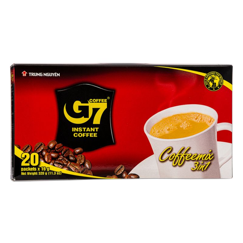 Click Here To Enlarge This Photo Of G7 Vietnamese 3 in 1 Instant Coffee