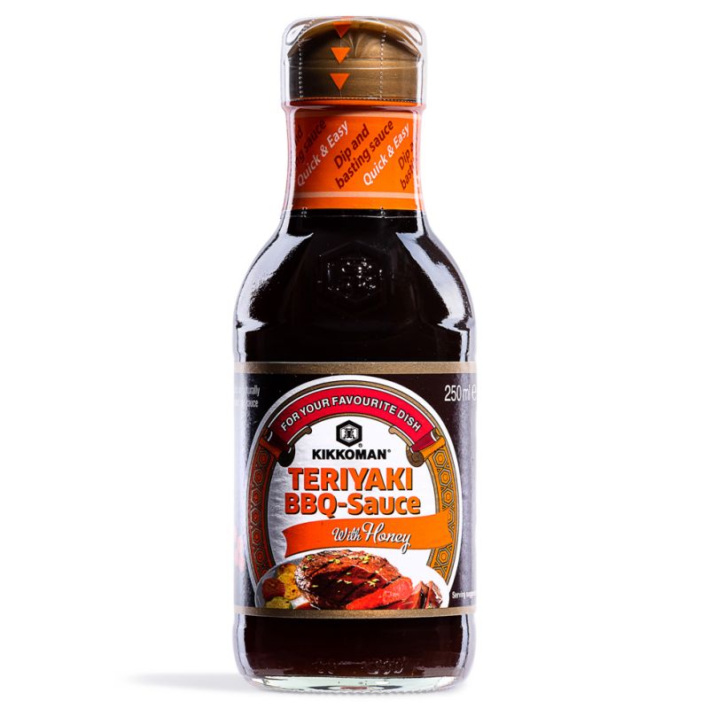 Click Here To Enlarge This Photo Of Kikkoman Teriyaki BBQ Sauce with Honey