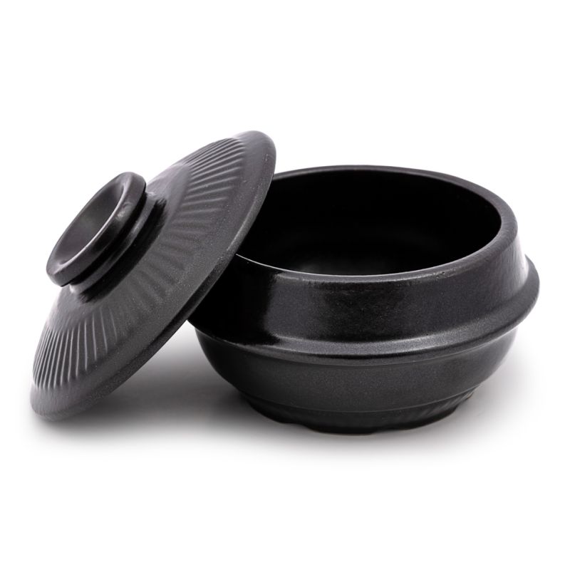 Click Here To Enlarge This Photo Of Korean Clay Pot with Lid &lpar;14cm&rpar;