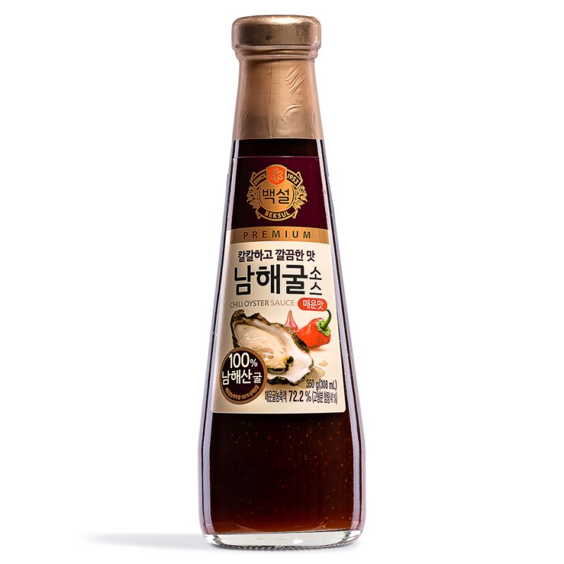 Click Here To Enlarge This Photo Of Beksul Premium Chili Oyster Sauce 남해굴소스 &lpar;매운맛&rpar;