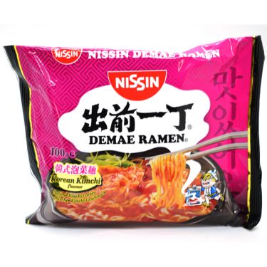 Click Here To Enlarge This Photo Of Nissin Korean Kimchi Flavour Noodles 出前一丁 韓式泡菜麵
